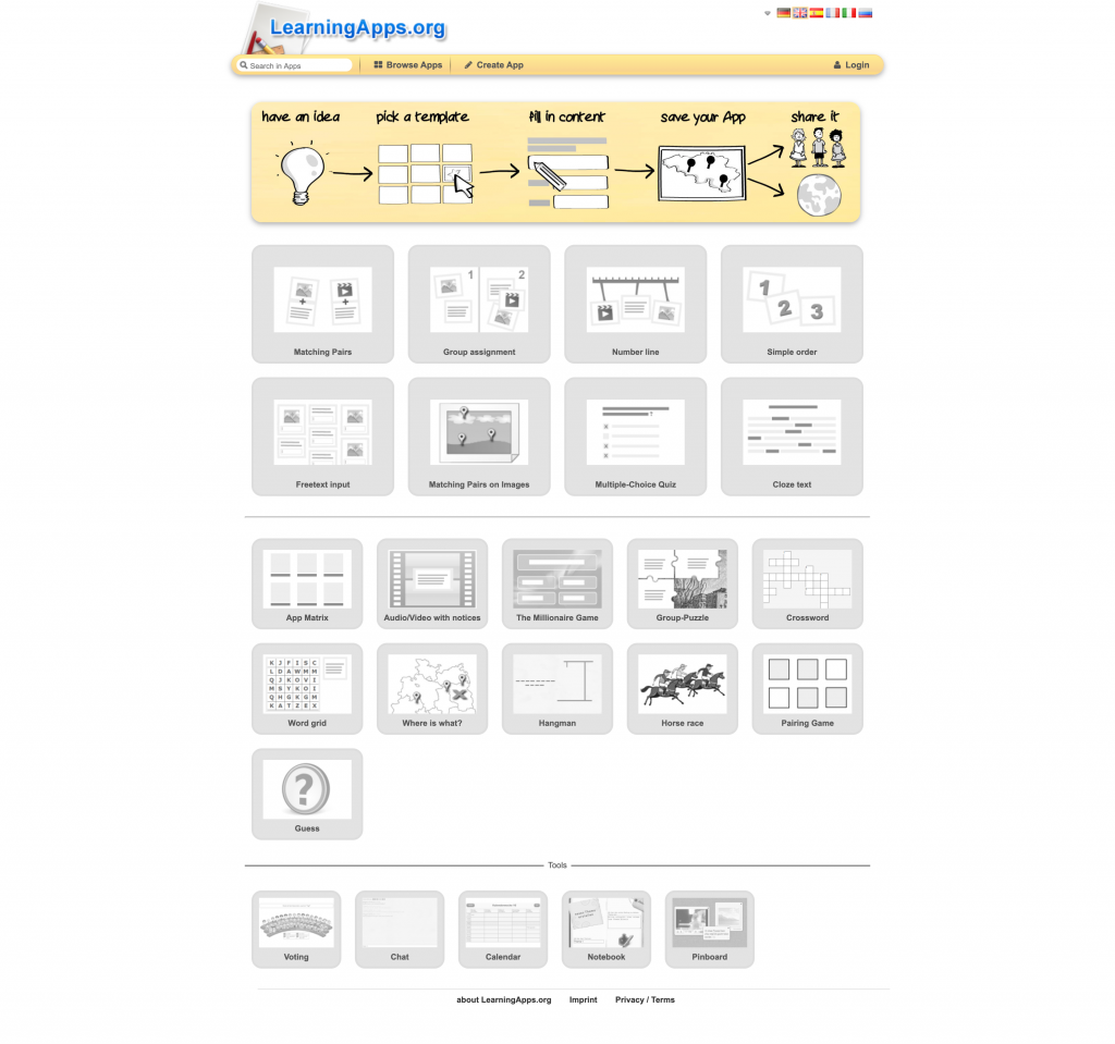 LearningApps.org – ZOOM + α